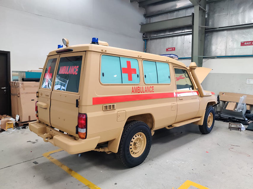 MOD Fleet Ambulance